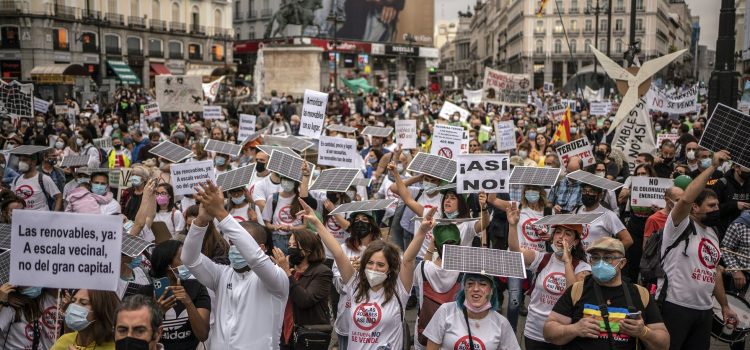 Renovables Si, pero no ASI… Que nos oigan en Madrid